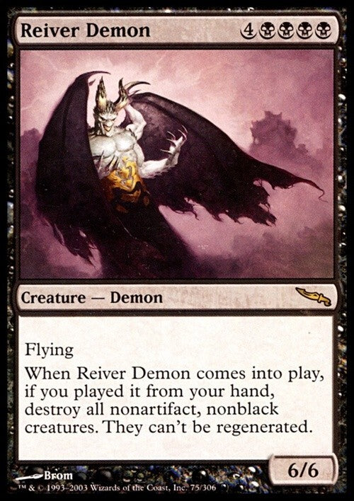 Reiver Demon ~ Mirrodin [ EX ] [ Magic MTG ]
