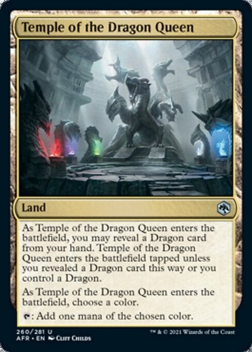 Temple of the Dragon Queen ~ Adventures in the Forgotten Realms [ NM ] [ MTG ]