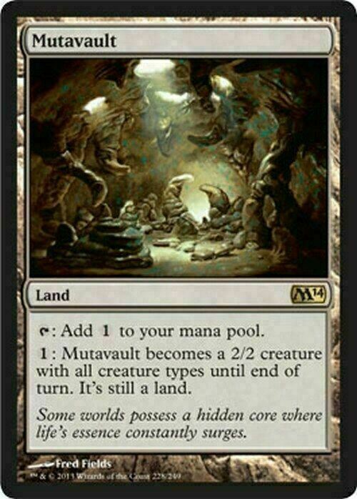 Mutavault ~ Magic 2014 [ EX ] [ Magic MTG ]