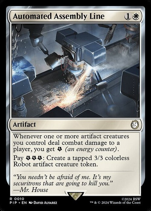 Automated Assembly Line ~ Commander: Fallout [ NM ] [ Magic MTG ]