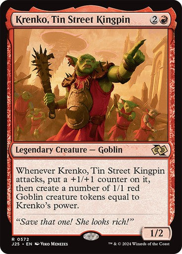Krenko, Tin Street Kingpin ~ Jumpstart 2025 [ NM ] [ Magic MTG ]