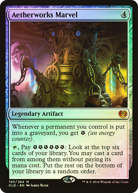FOIL Aetherworks Marvel ~ Kaladesh [ EX+ ] [ Magic MTG ]