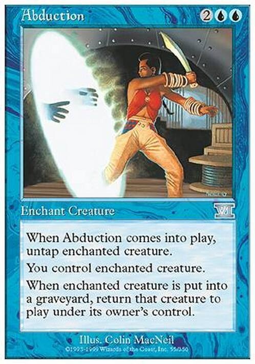 Abduction ~ Sixth Edition [ EX ] [ Magic MTG ]
