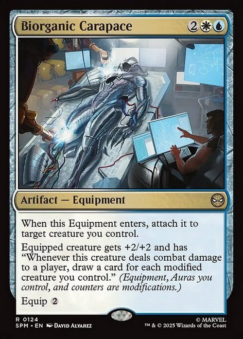 Biorganic Carapace ~ Spider-Man [ NM ] [ Magic MTG ]