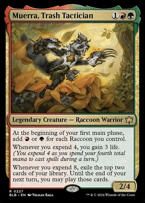 Muerra, Trash Tactician ~ Bloomburrow [ NM ] [ Magic MTG ]