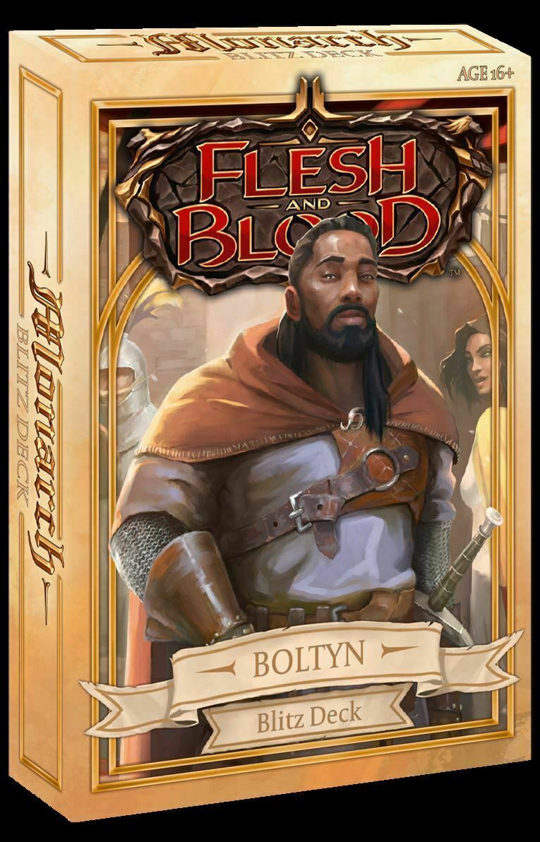 BOLTYN Blitz Deck ~ Monarch ~ Flesh and Blood SEALED