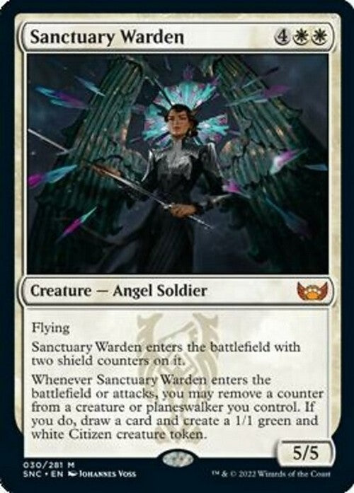 Sanctuary Warden ~ Streets of New Capenna [ NM ] [ Magic MTG ]
