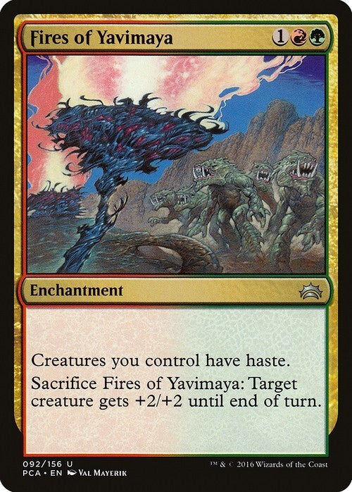 Fires of Yavimaya ~ Planechase Anthology [ EX ] [ Magic MTG ]