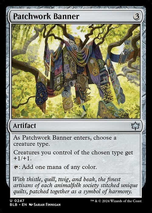 Patchwork Banner ~ Bloomburrow [ NM ] [ Magic MTG ]