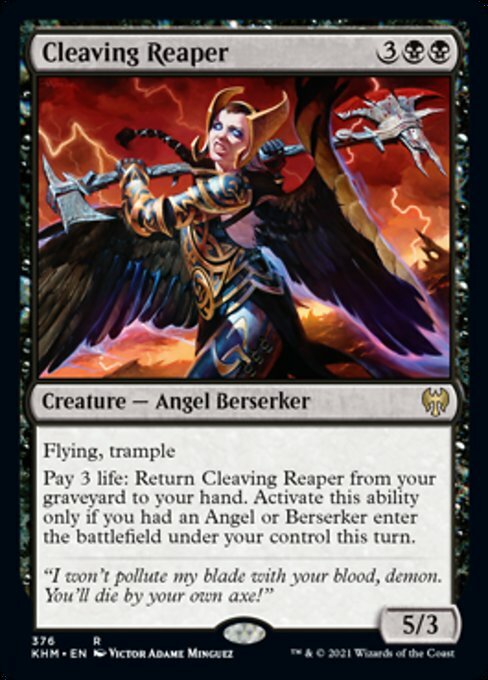Cleaving Reaper ~ Kaldheim [ NM ] [ Magic MTG ]
