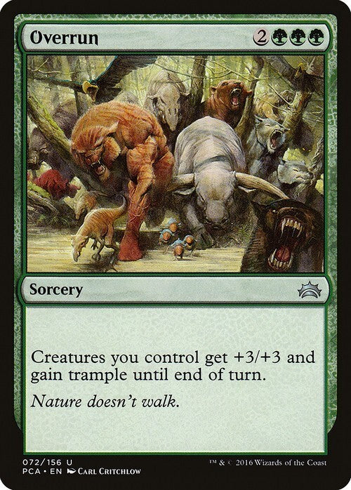 Overrun ~ Planechase Anthology [ EX ] [ Magic MTG ]