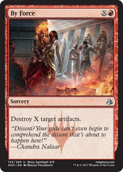 By Force ~ Amonkhet [ EX ] [ Magic MTG ]