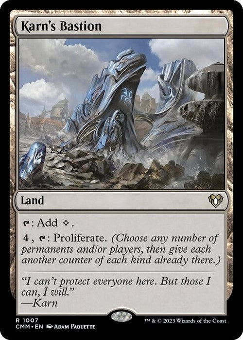 Karn's Bastion ~ Commander Masters [ NM ] [ Magic MTG ]