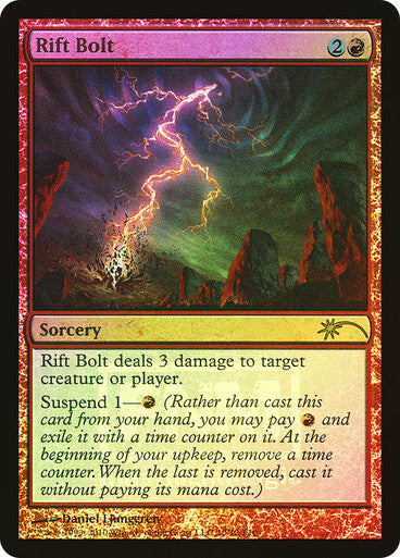 FOIL Rift Bolt ~ Friday Night Magic Promos [ NM ] [ Magic MTG ]