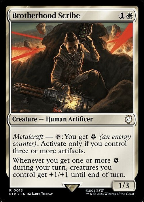 Brotherhood Scribe ~ Commander: Fallout [ NM ] [ Magic MTG ]