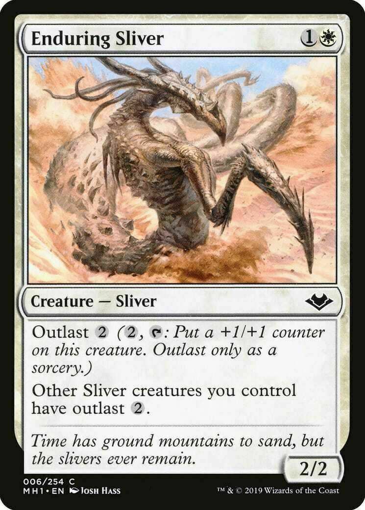 Enduring Sliver ~ Modern Horizons 1 [ EX ] [ Magic MTG ]
