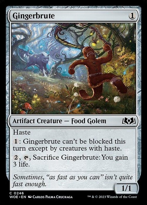 Gingerbrute ~ Wilds of Eldraine [ NM ] [ Magic MTG ]