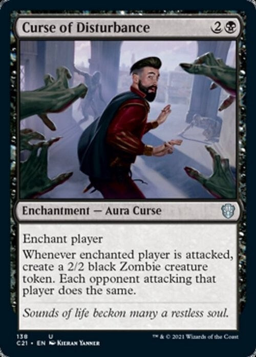 Curse of Disturbance ~ Commander: Strixhaven [ NM ] [ Magic MTG ]