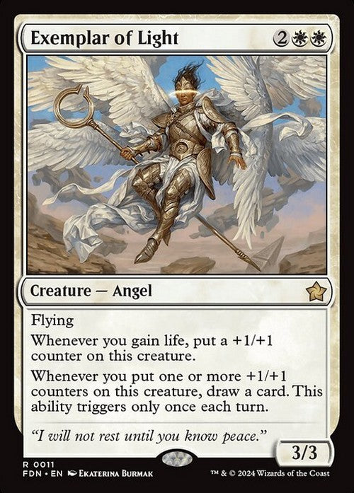 Exemplar of Light ~ Foundations [ NM ] [ Magic MTG ]