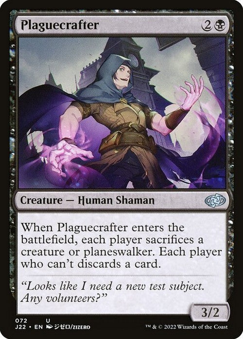 Plaguecrafter (ANIME) ~ Jumpstart 2022 [ NM ] [ Magic MTG ]