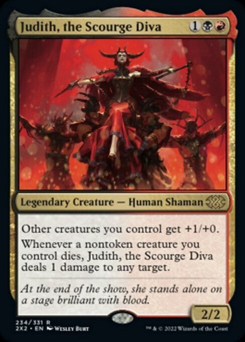 Judith, the Scourge Diva ~ Double Masters 2022 [ NM ] [ Magic MTG ]