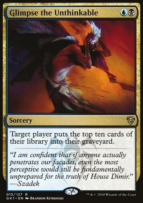 Glimpse the Unthinkable ~ Guild Kits [ EX ] [ Magic MTG ]