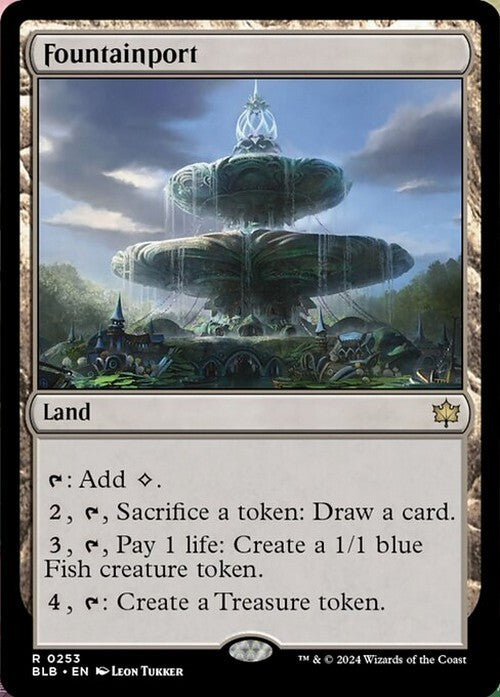 Fountainport ~ Bloomburrow [ NM ] [ Magic MTG ]