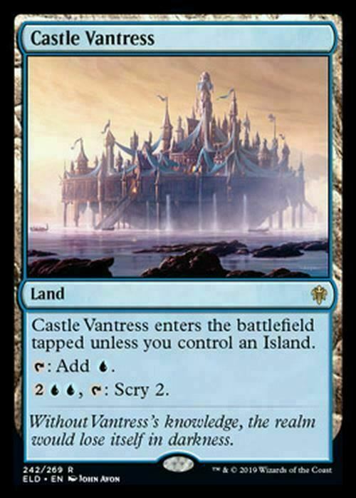 Castle Vantress ~ Throne of Eldraine [ NM ] [ Magic MTG ]