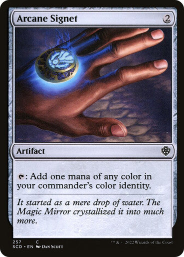 Arcane Signet ~ Starter Commander [ NM ] [ Magic MTG ]