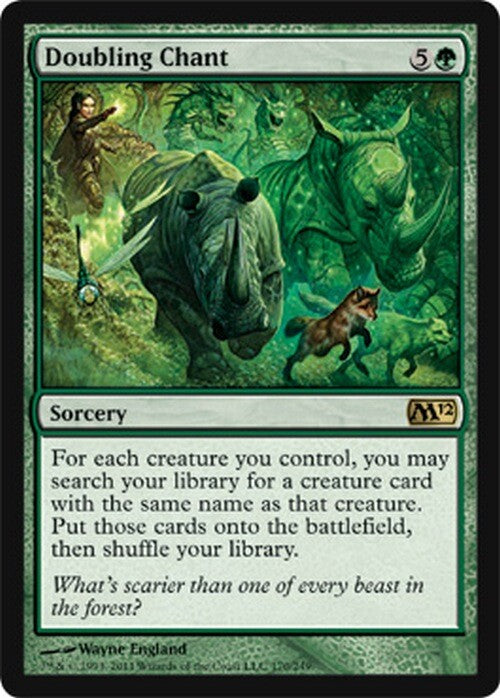 Doubling Chant ~ Magic 2012 [ EX ] [ Magic MTG ]