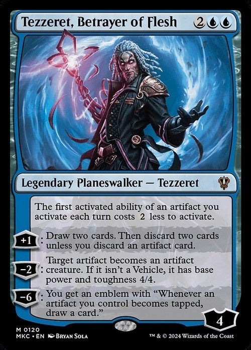 Tezzeret, Betrayer of Flesh ~ Commander: Murders at Karlov Manor [ NM ] [ MTG ]