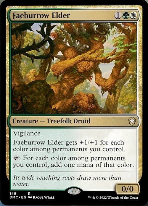 Faeburrow Elder ~ Commander: Dominaria United [ NM ] [ Magic MTG ]