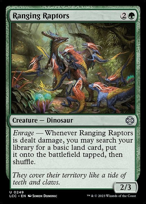 Ranging Raptors ~ Commander: The Lost Caverns of Ixalan [ NM ] [ Magic MTG ]