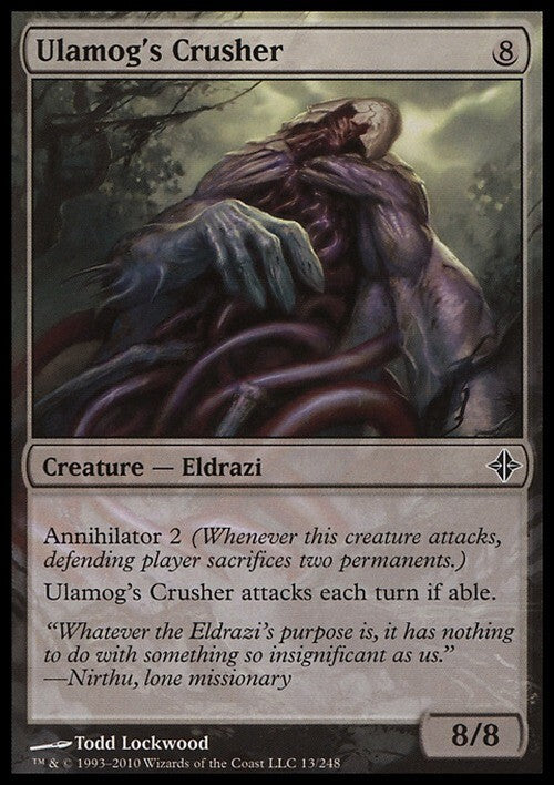 Ulamog's Crusher ~ Rise of the Eldrazi [ EX ] [ Magic MTG ]
