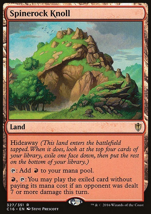 Spinerock Knoll ~ Commander 2016 [ EX ] [ Magic MTG ]
