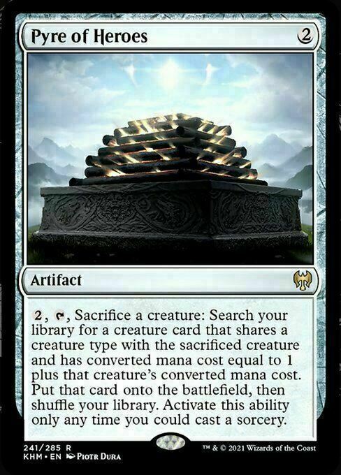 Pyre of Heroes ~ Kaldheim [ NM ] [ Magic MTG ]