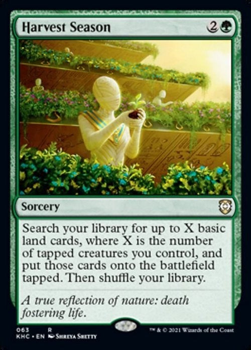 Harvest Season ~ Commander: Kaldheim [ NM ] [ Magic MTG ]