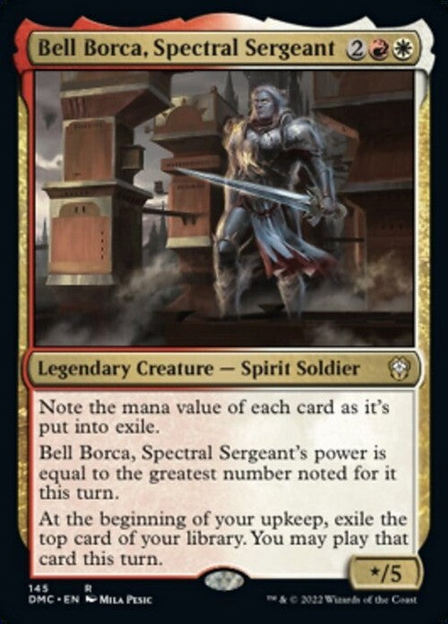 Bell Borca, Spectral Sergeant ~ Commander: Dominaria United [ NM ] [ Magic MTG ]