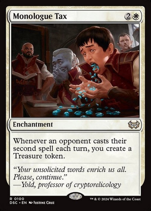 Monologue Tax ~ Commander: Duskmourn [ NM ] [ Magic MTG ]