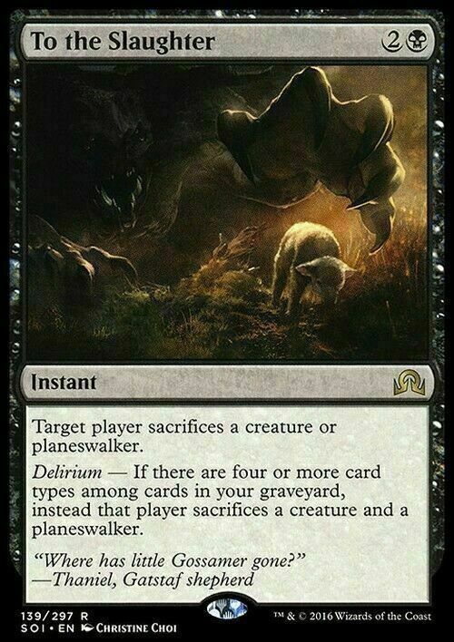 To the Slaughter ~ Shadows over Innistrad [ EX ] [ Magic MTG ]