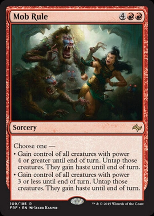 Mob Rule ~ Fate Reforged [ EX ] [ Magic MTG ]