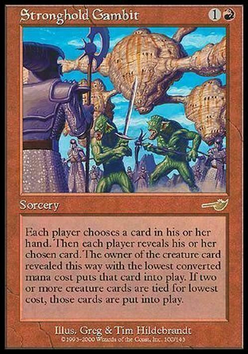 Stronghold Gambit ~ Nemesis [ EX ] [ Magic MTG ]