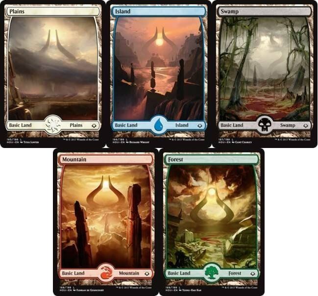 Choose your FULL ART Land ~ Hour of Devastation [ EX ] [ Magic MTG ]