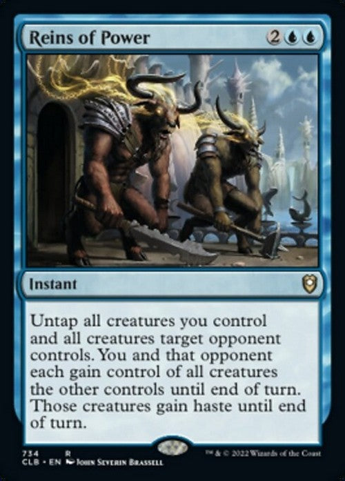 Reins of Power ~ Commander Legends 2 [ NM ] [ Magic MTG ]
