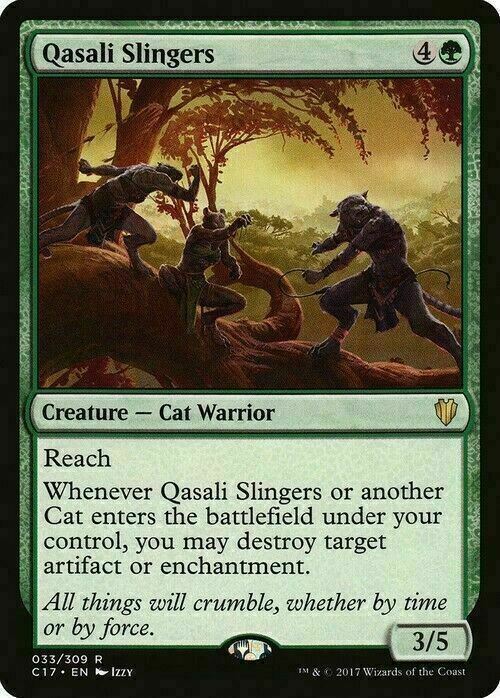 Qasali Slingers ~ Commander 2017 [ NM ] [ Magic MTG ]