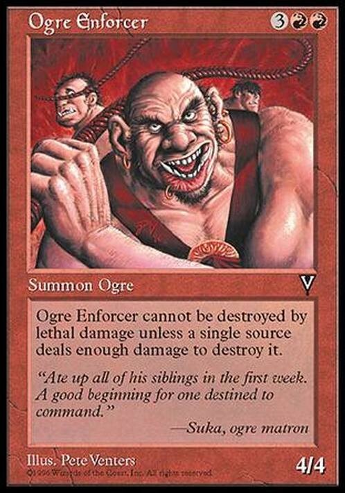 Ogre Enforcer ~ Visions [ EX ] [ Magic MTG ]
