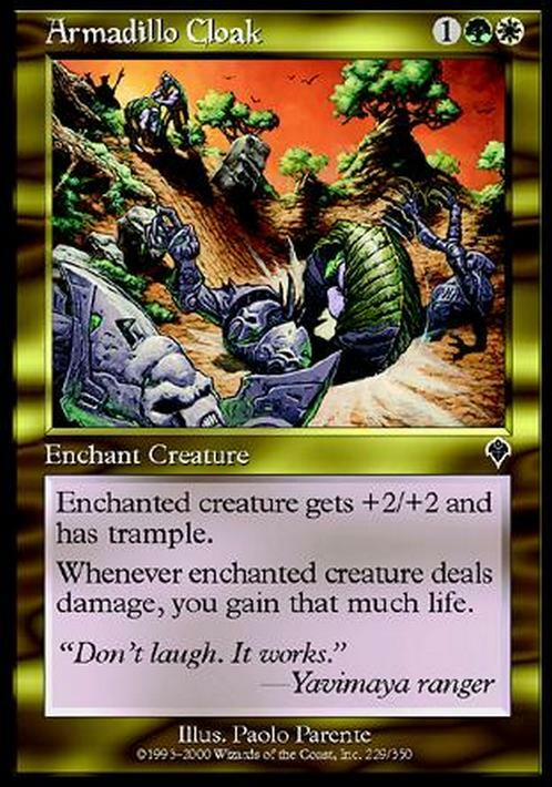 Armadillo Cloak ~ Invasion [ EX ] [ Magic MTG ]