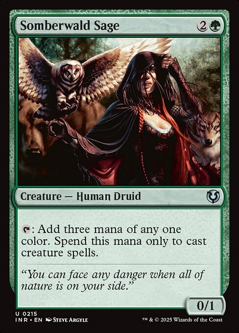 Somberwald Sage ~ Innistrad Remastered [ NM ] [ Magic MTG ]
