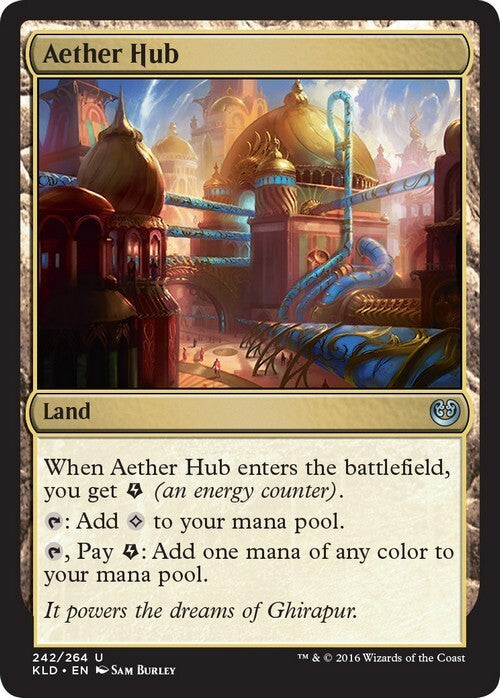 Aether Hub ~ Kaladesh [ EX ] [ Magic MTG ]