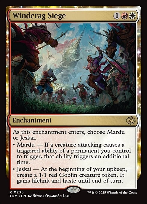 Windcrag Siege ~ Tarkir: Dragonstorm [ NM ] [ Magic MTG ]